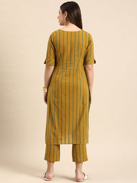 Anouk Regular Pure Cotton Kurta with Trousers