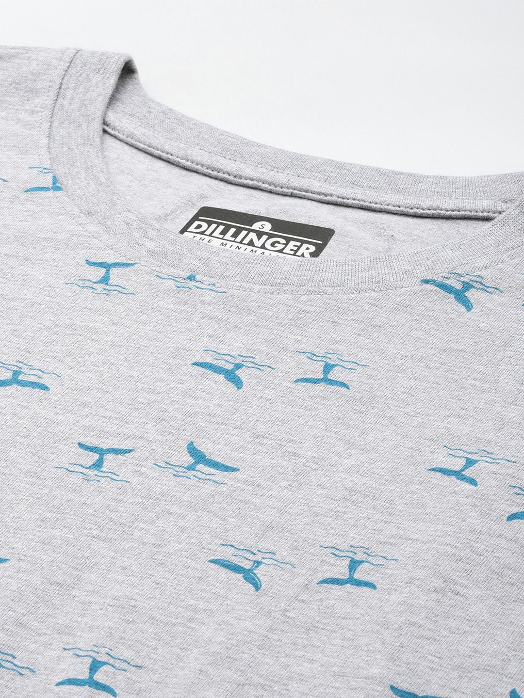 DILLINGER Printed Boxy Pure Super Combed Cotton T-shirt