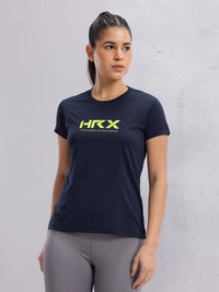 HRX by Hrithik Roshan Printed Rapid-Dry Training T-shirt