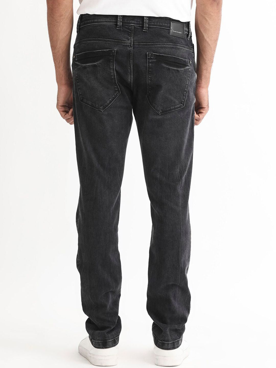 RARE RABBIT Men Reney Slim Fit Mid-Rise Stretchable Jeans