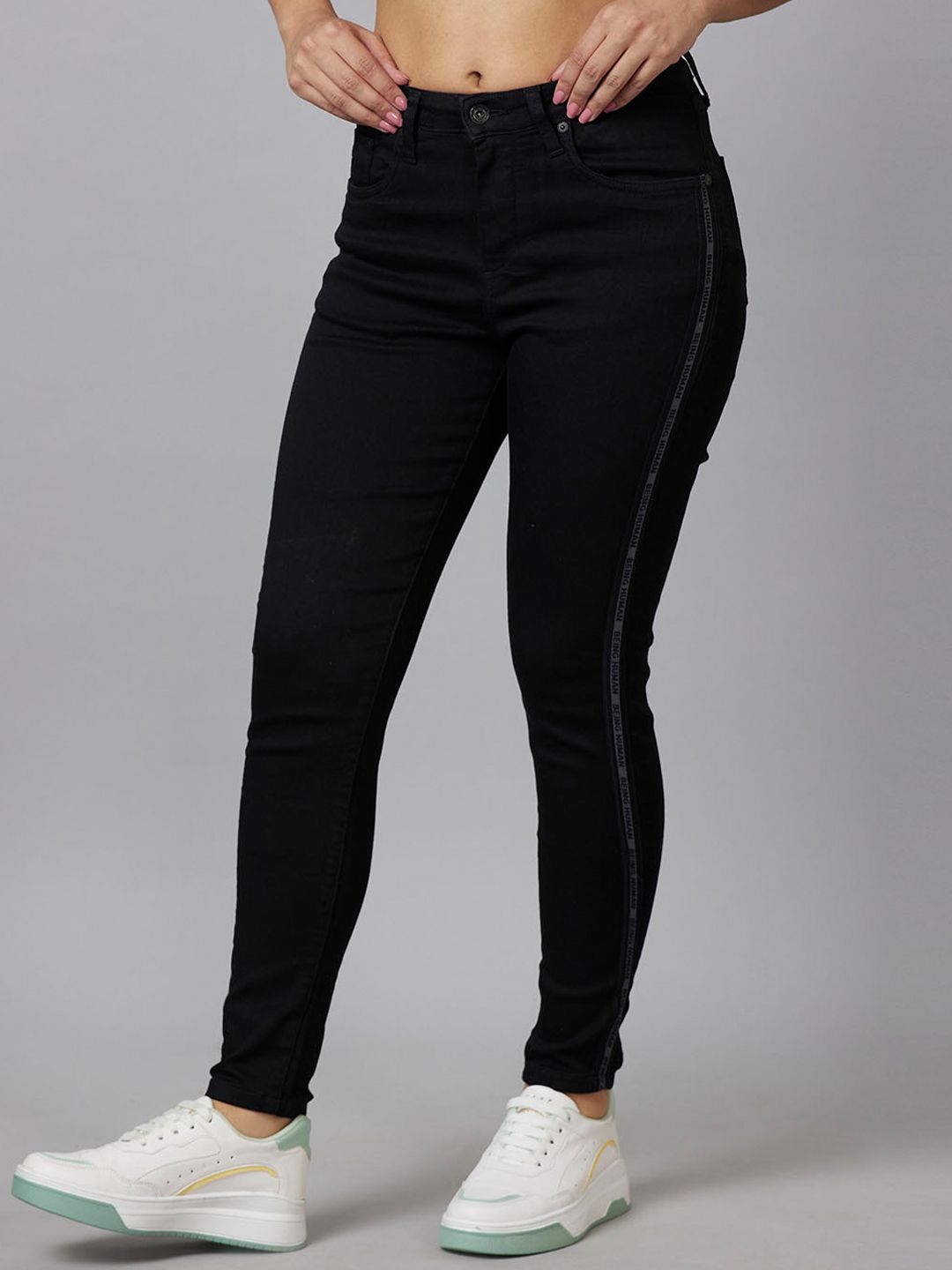 Being Human Women Super Skinny Fit Clean Look Cotton Jeans