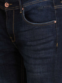 Being Human Men Low Distress Light Fade Jeans