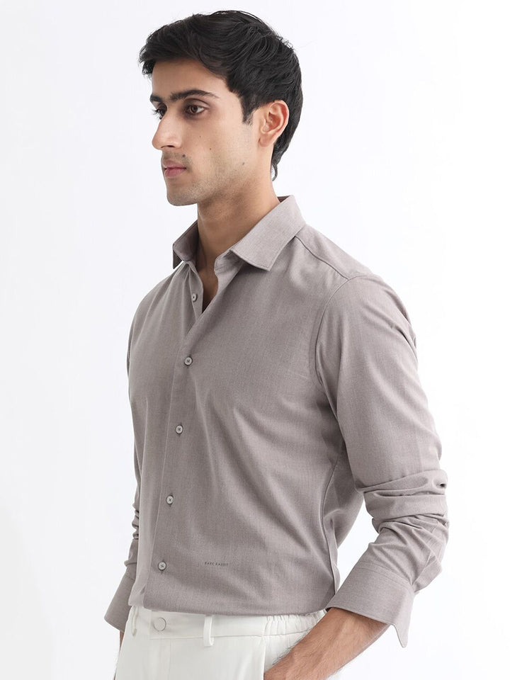 RARE RABBIT Men Gunjan Slim Fit Cotton Shirt