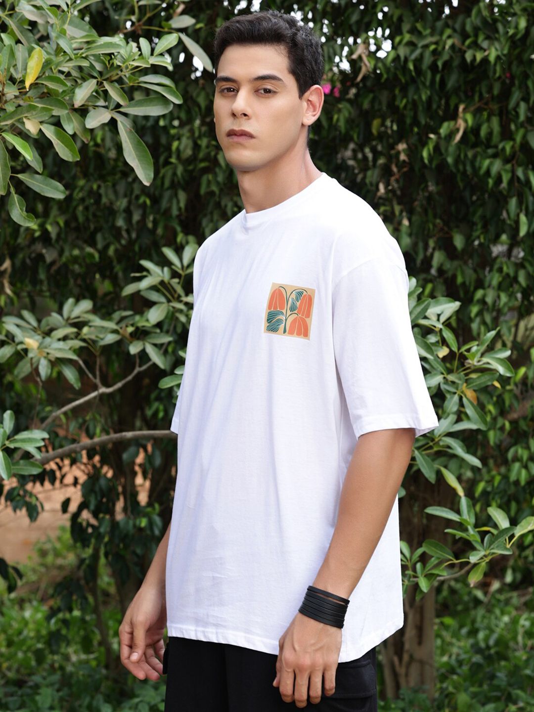 Thomas Scott Typography Printed Pure Cotton T-Shirt