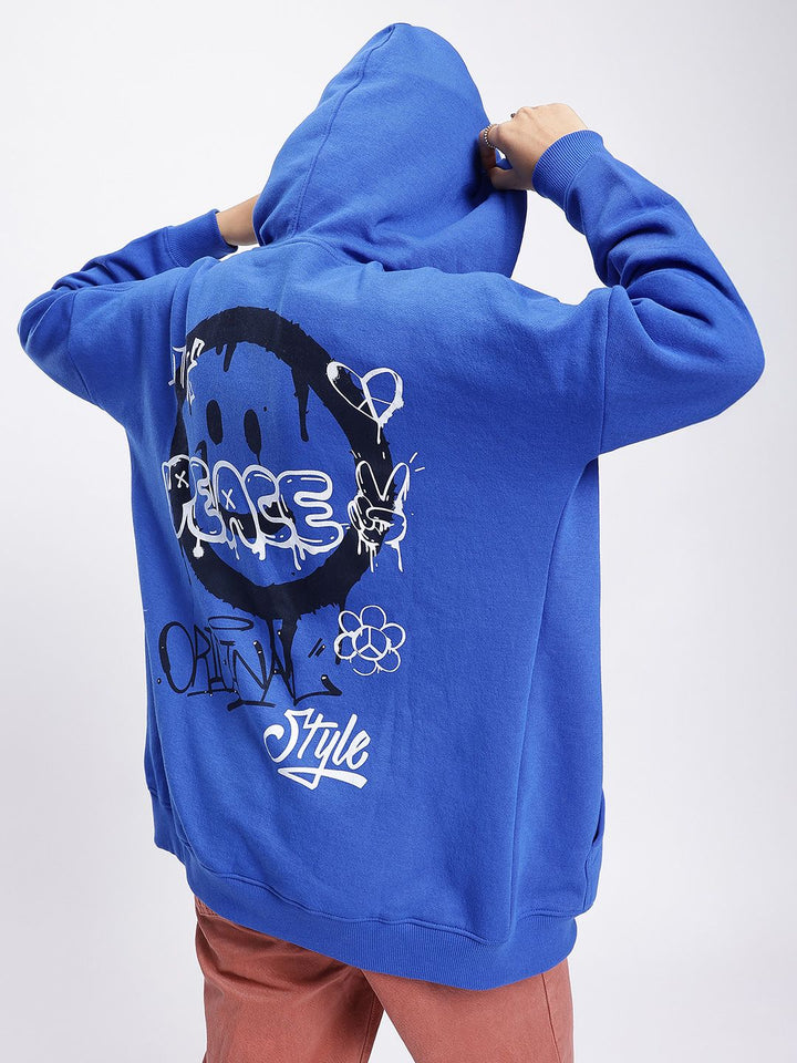 DressBerry Graphic Statement Printed Oversized Sweatshirt