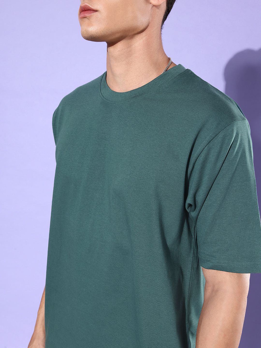 DILLINGER Printed Pure Cotton Oversized T-shirt