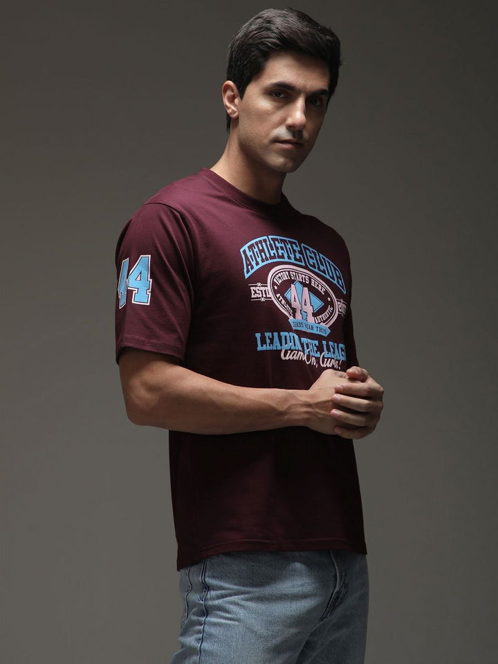 DILLINGER Men Oversized Short Sleeve Printed Tshirt
