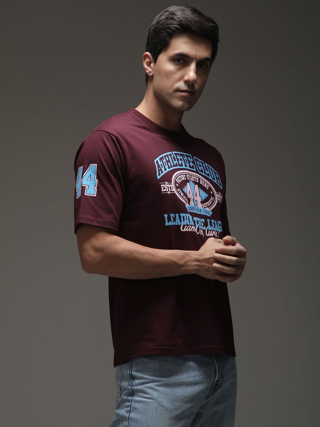 DILLINGER Men Oversized Short Sleeve Printed Tshirt
