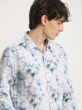 THE BEAR HOUSE Men's Printed Slim Fit Casual Shirt