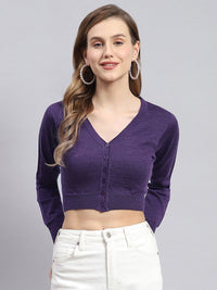 Monte Carlo V-Neck Woollen Cardigan