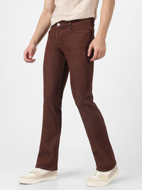 Urbano Fashion Men Mid Rise Light Fade Stretchable Bootcut Jeans