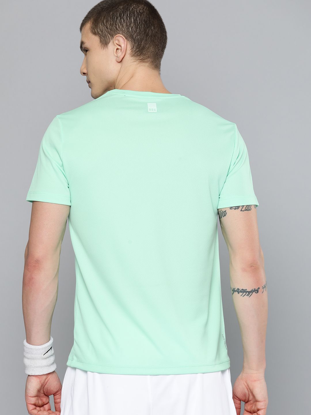 HRX by Hrithik Roshan Men Brand Logo Printed Rapid-Dry Running T-shirt