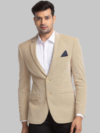 Park Avenue Self Design Single-Breasted Active Fit Casual Blazer