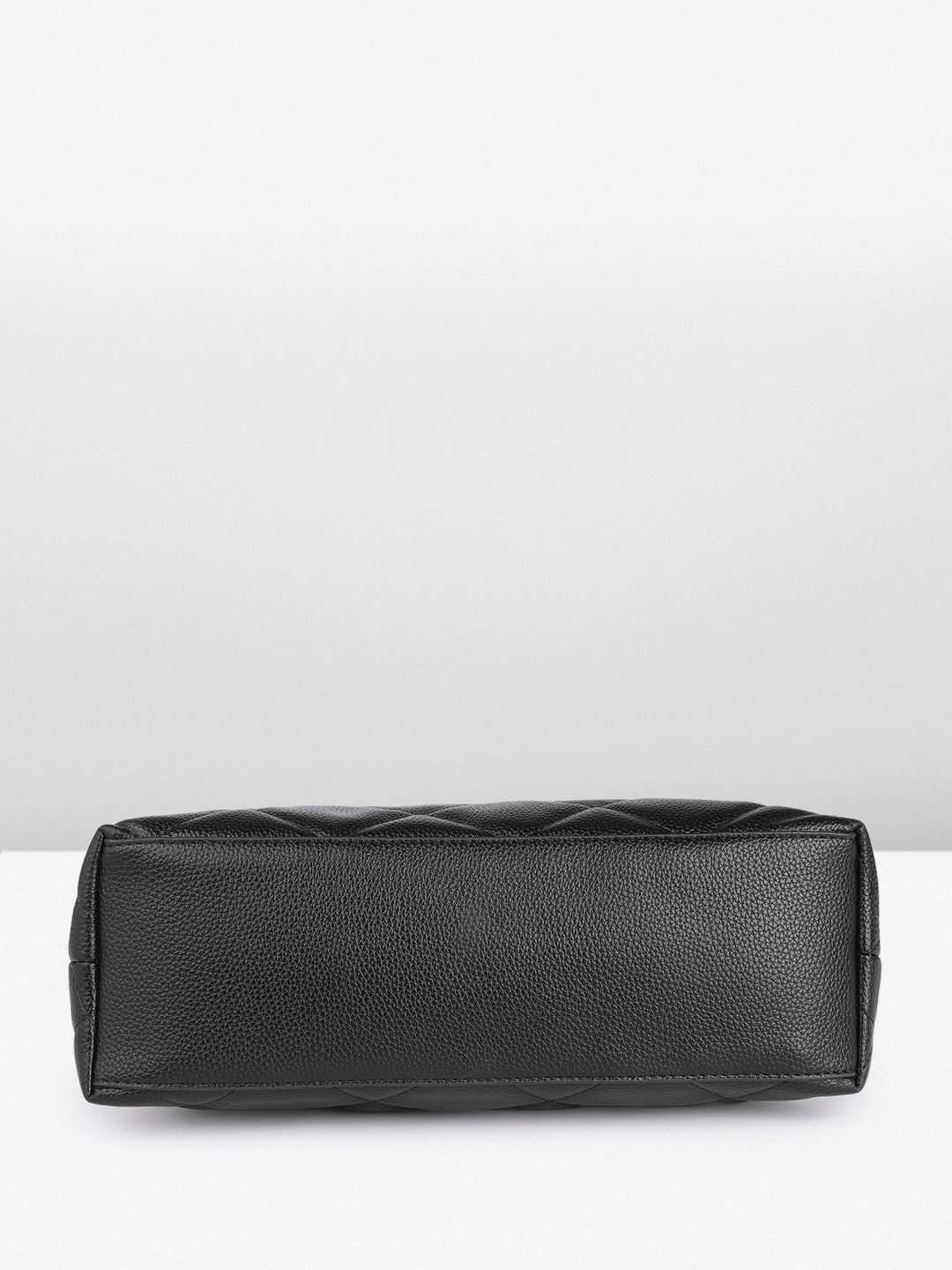 DressBerry Quilted Structured Shoulder Bag