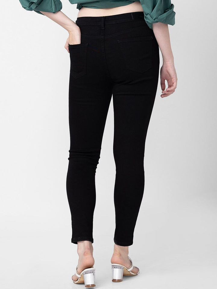 SPYKAR Women Skinny Fit High-Rise Cotton Jeans