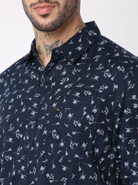 SPYKAR Floral Printed Pure Cotton Casual Shirt
