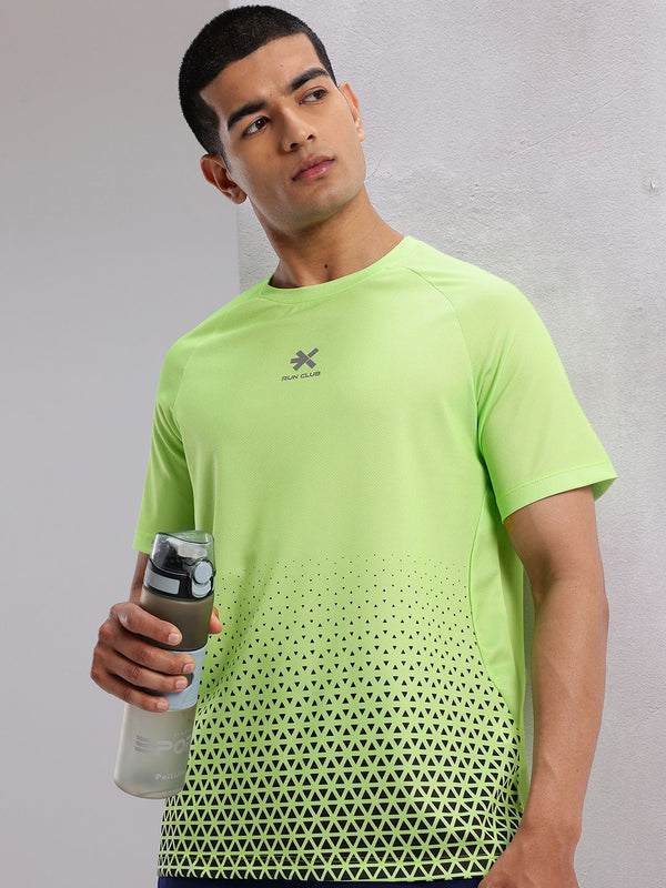 HRX oleh Hrithik Roshan Men dicetak T-Shirt Running Running Running