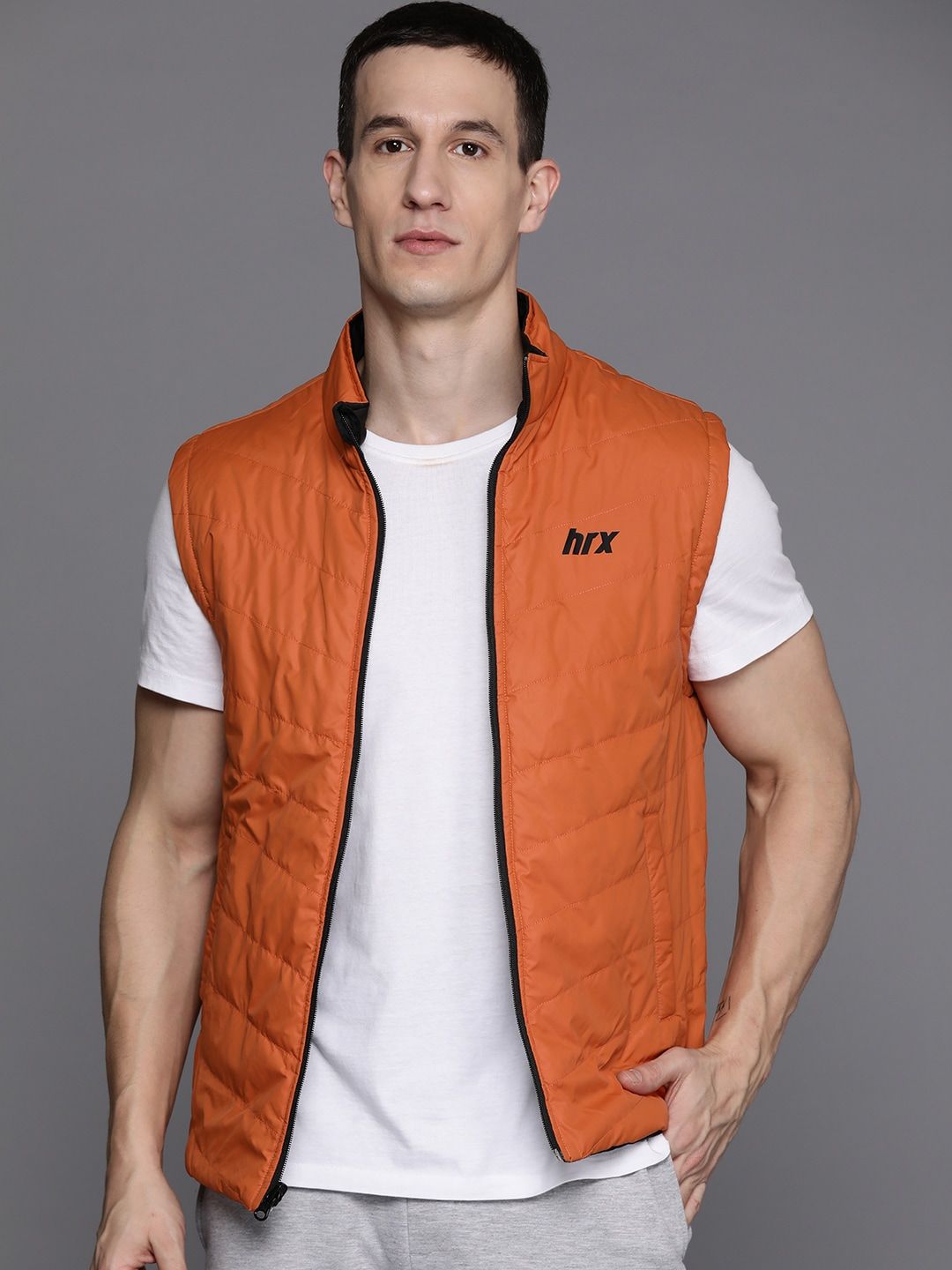 HRX oleh Hrithik Roshan Jaket Luaran Berbalik Rapid-kering
