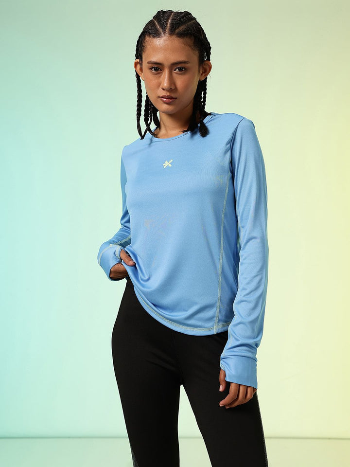 HRX by Hrithik Roshan New Era Story Contrast Stitch Rapid Dry Running T-shirt