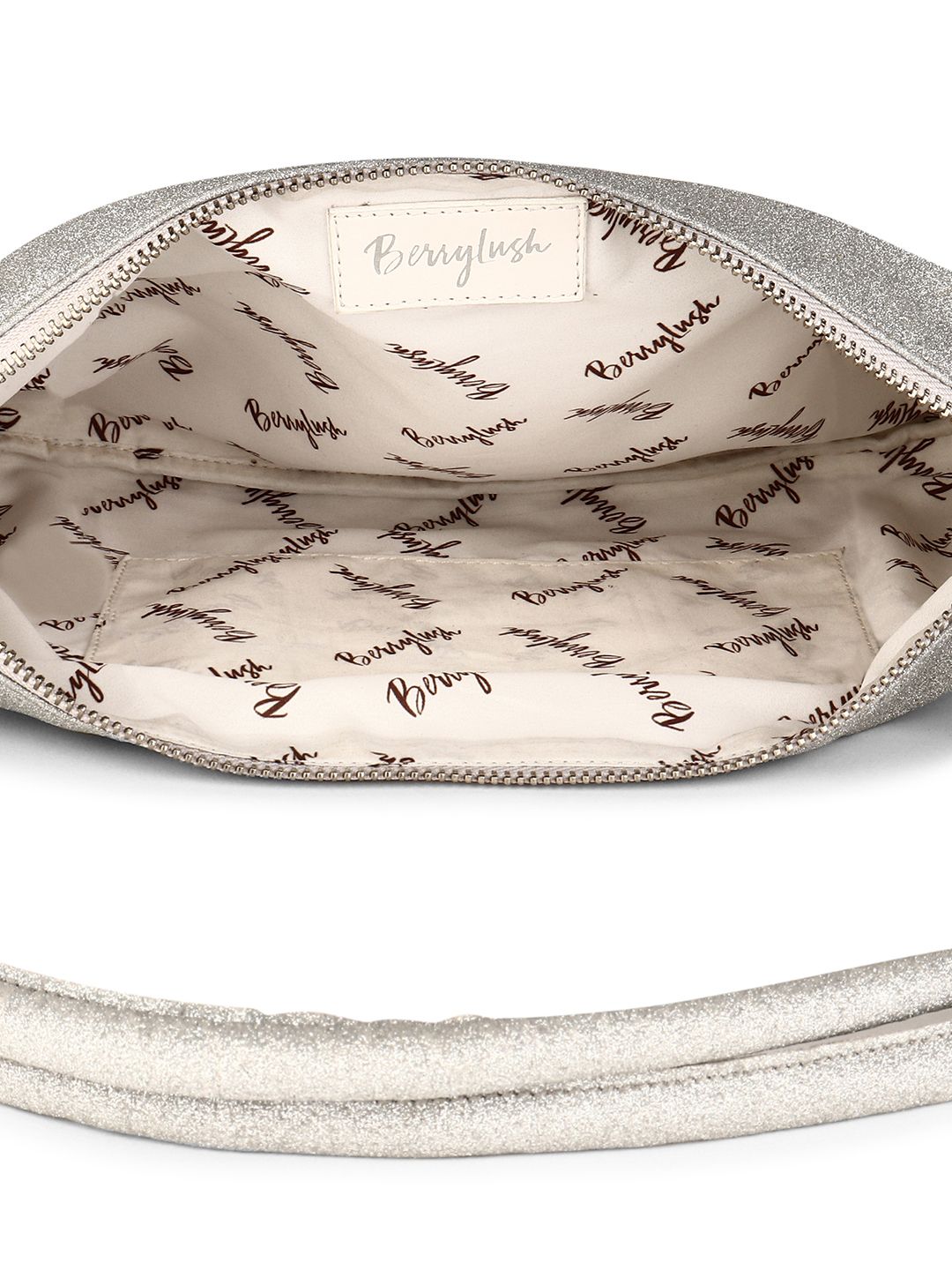 Berrylush Textured Swagger Shoulder Bag
