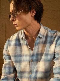 DENNISON Drop Shoulder Oversized Checked Shirt