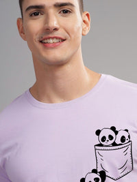 ADRO Men Typography Printed Applique T-shirt
