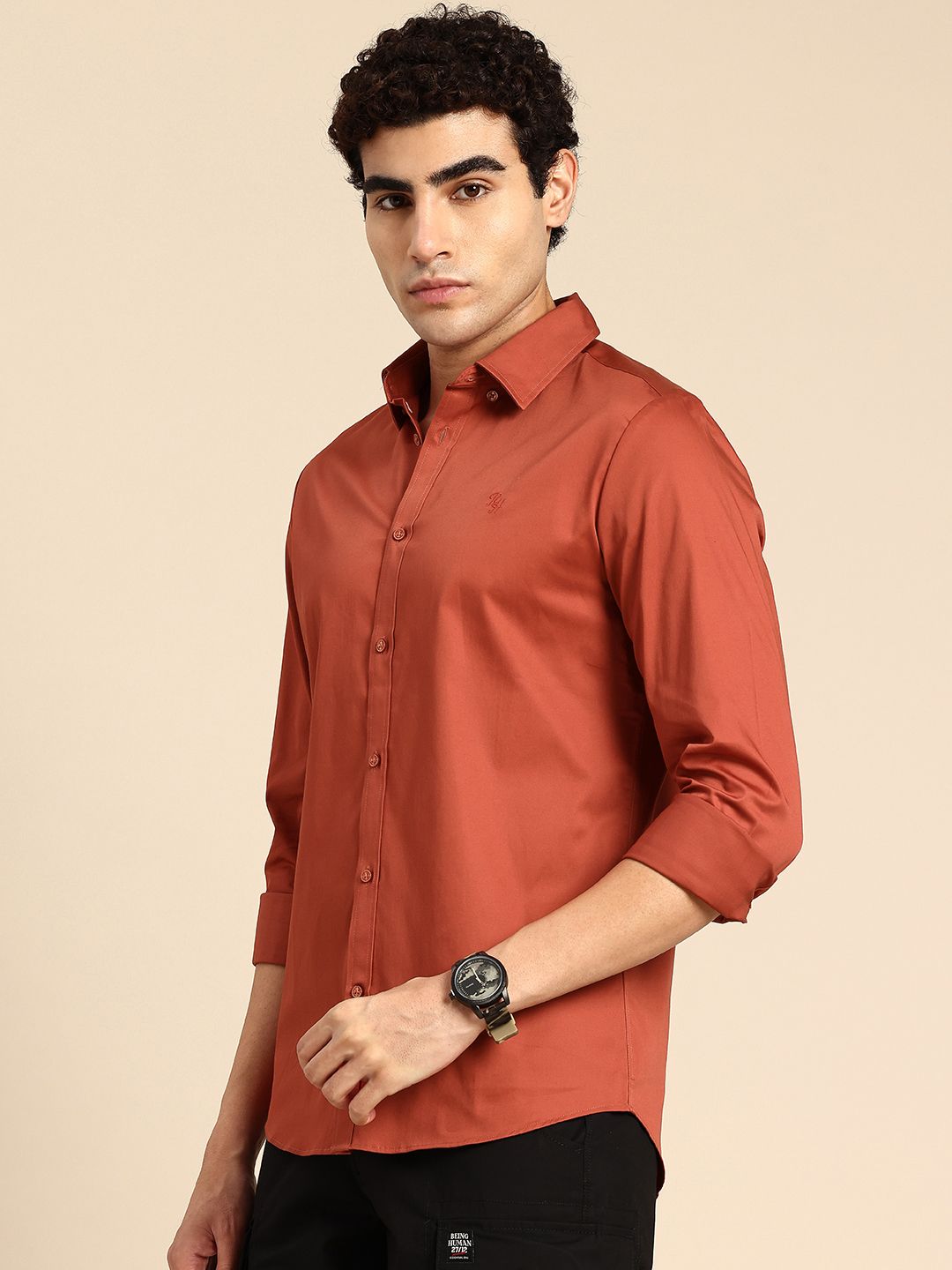 Being Human Slim Fit Casual Shirt