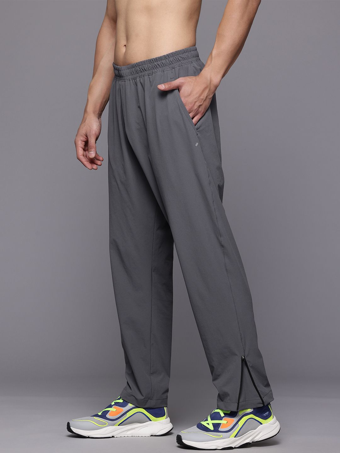 HRX by Hrithik Roshan Men Rapid-Dry Running Track Pants