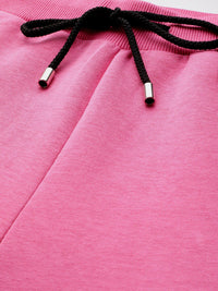 STREET 9 Women Pink Regular Fit Solid Joggers