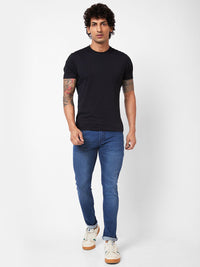 SPYKAR Men Skinny Slim Fit Low-Rise Light Fade Stretchable Jeans