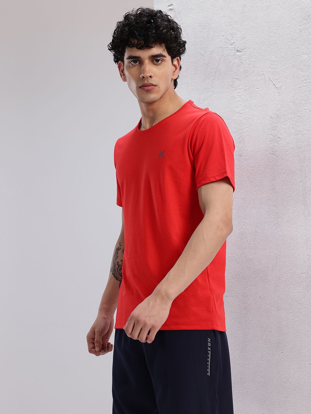 HRX by Hrithik Roshan Printed Rapid-Dry Training T-shirt
