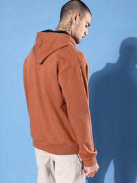 DILLINGER Men Typography Printed Hooded Sweatshirt