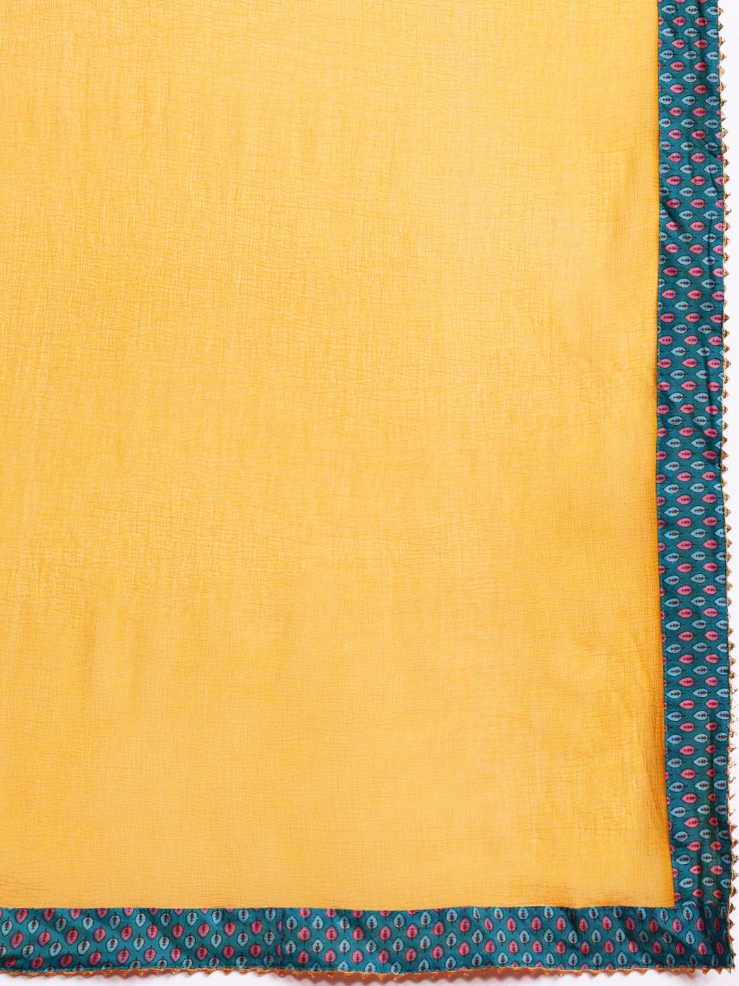 Anouk Ethnic Motifs Print Pure Cotton Kurta with Trousers & Dupatta