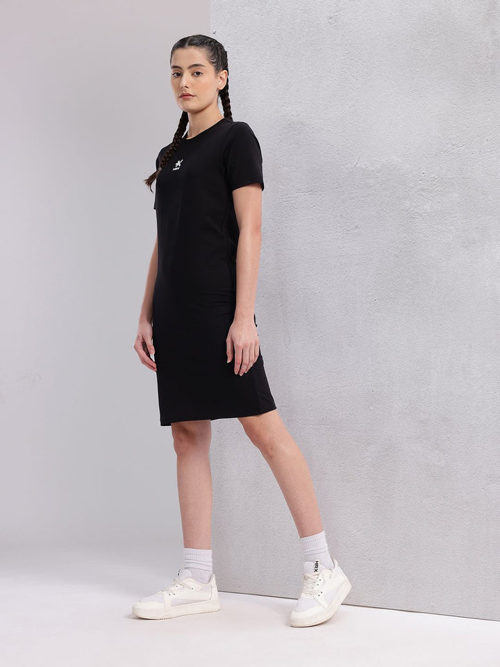 HRX by Hrithik Roshan Lifestyle Midi T-shirt Dress