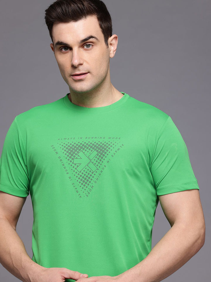 HRX by Hrithik Roshan Brand Logo Printed Running T-shirt