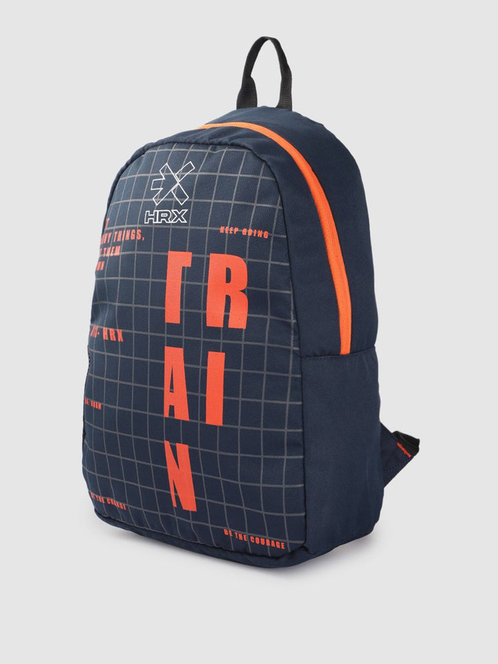 HRX by Hrithik Roshan Unisex Typography Printed Backpack - 15 inch