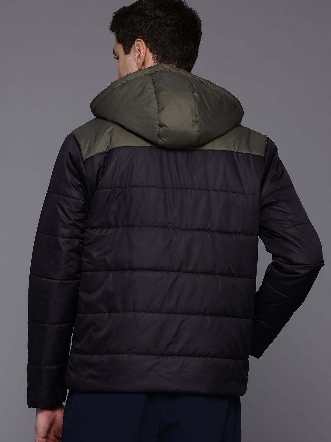 HRX by Hrithik Roshan Colourblocked Outdoor Padded Jacket