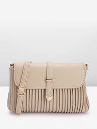 DressBerry Structured Pleated Sling Bag