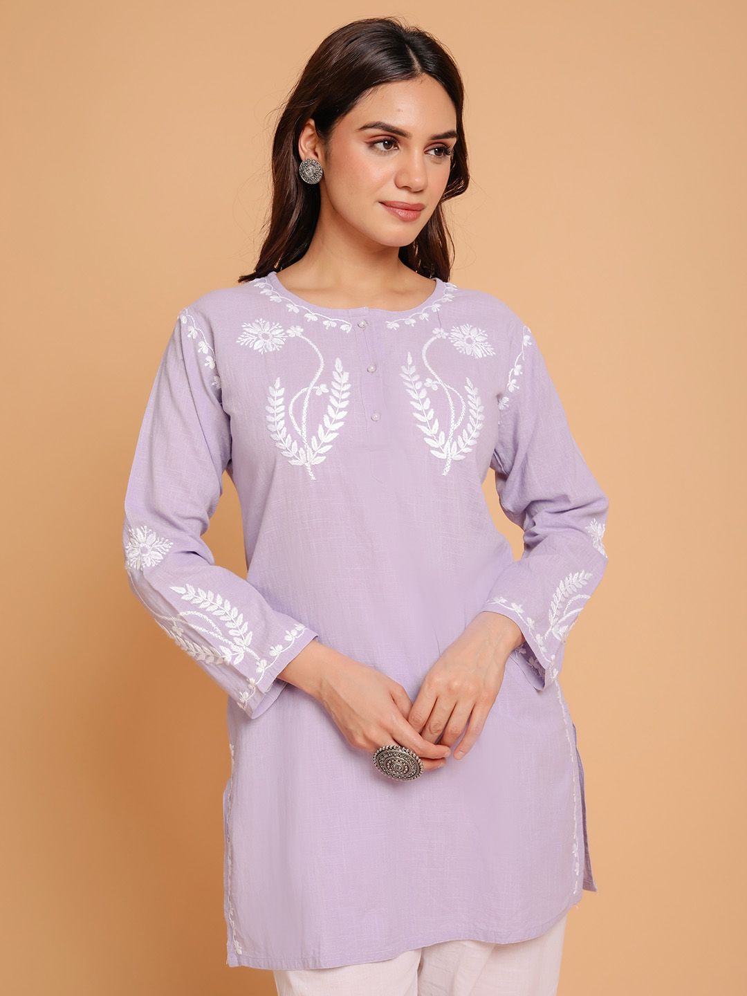 HOUSE OF KARI Printed Handloom Kurta