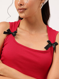 DressBerry Coquette Buzz Square Neck Top