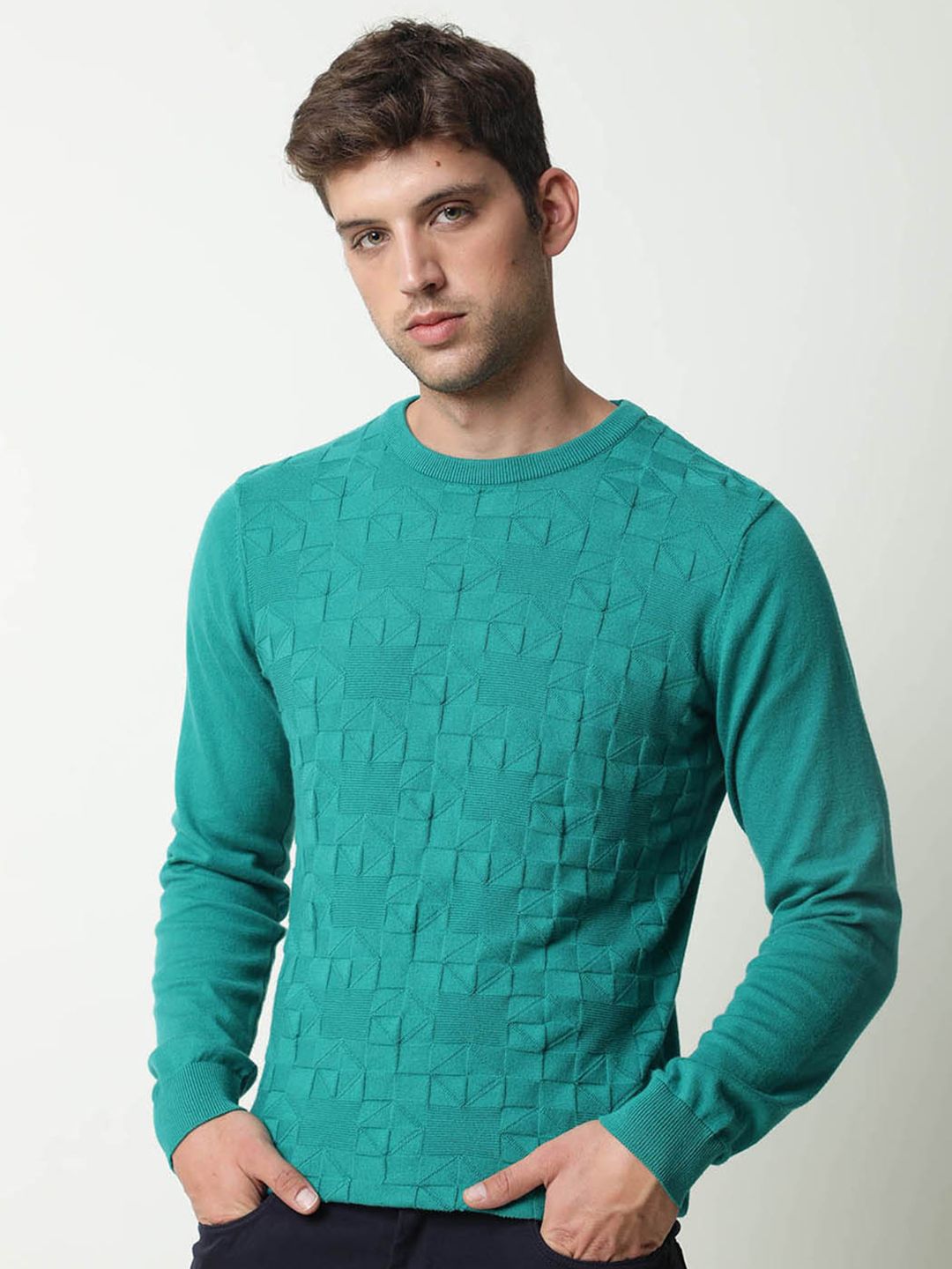 RARE RABBIT Men Russ Slim Fit Sweater