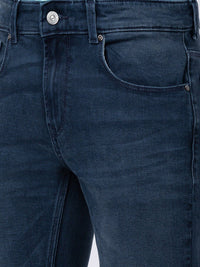 SPYKAR Men Blue & Grey Slim Fit Low-Rise Light Fade Stretchable Jeans