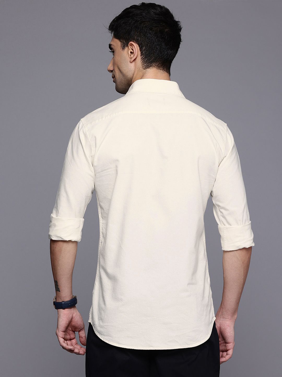 Raymond Slim Fit Pure Cotton Casual Shirt
