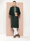 See Designs Embroidered Yoke Design Kurta with Pyjamas