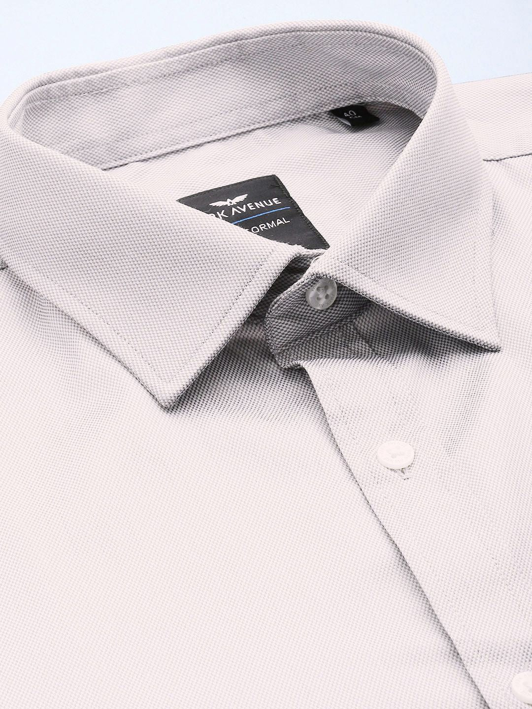 Park Avenue Textured Slim Fit Formal Shirt