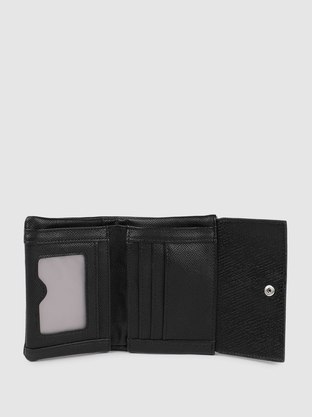 DressBerry Women Animal Textured Three Fold Wallet