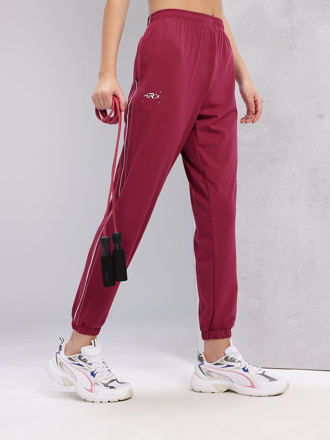 HRX by Hrithik Roshan Women Side Stripe Training Joggers