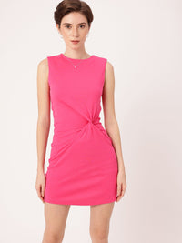 DressBerry Twisted Drama Bodycon Mini Dress