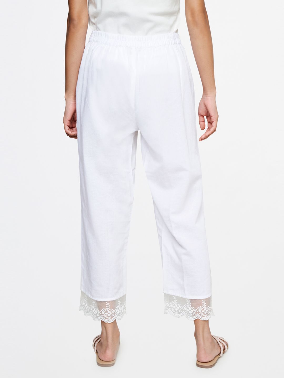 Global Desi Women Straight Fit Trousers