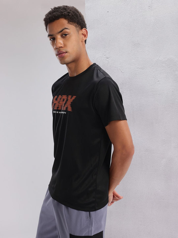 HRX by Hrithik Roshan Twin Collection Rapid-Dry Printed Training T-shirt
